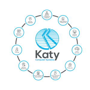 Circle of services Katy Computer Systems IT Services | Vektor-Design von JK18
