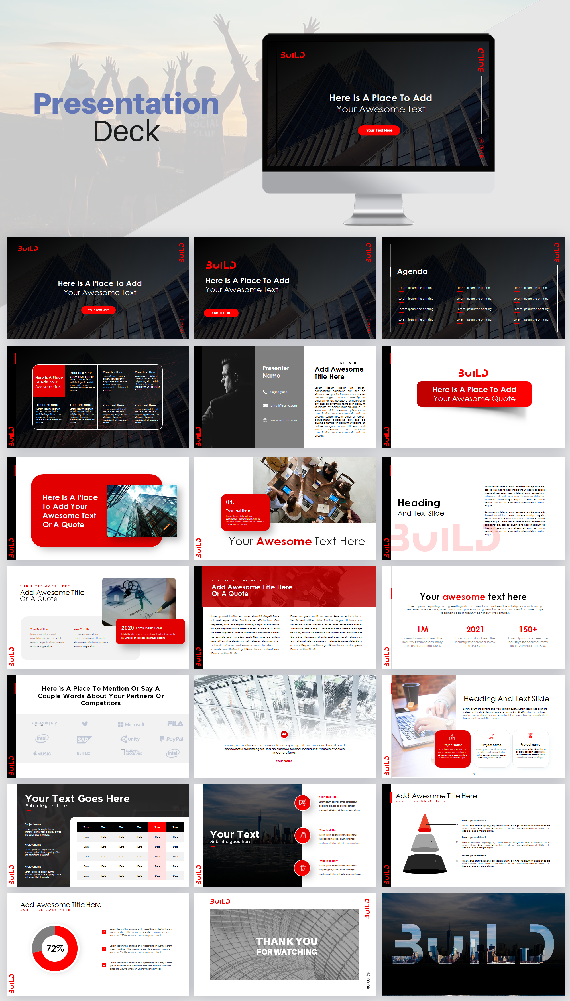 Diseño de PowerPoint por IndreDesign para Mammoth Events inc | Diseño #24722721