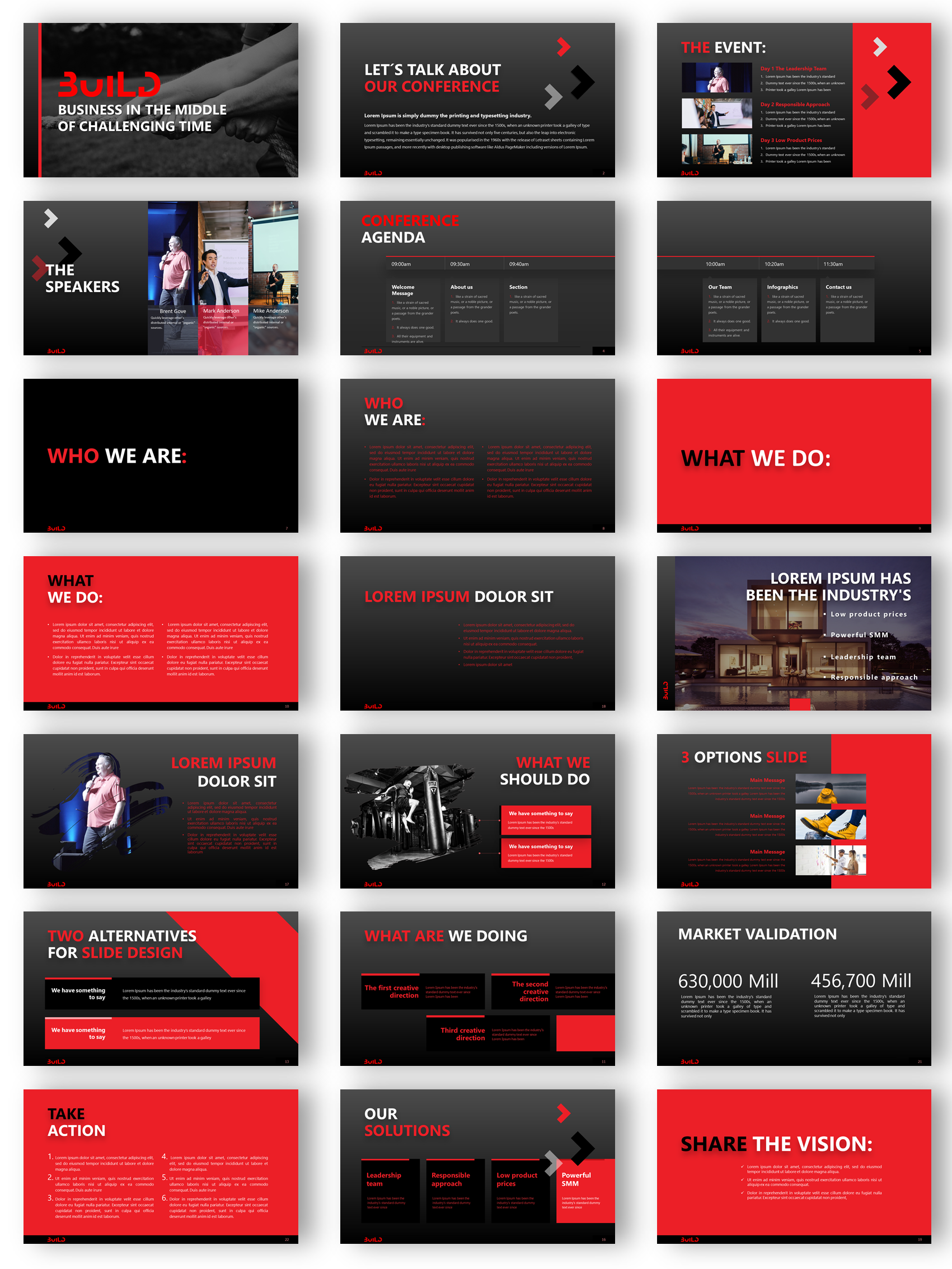 PowerPoint Design by joseborgesbarboza 2 for Mammoth Events inc | Design #24720648