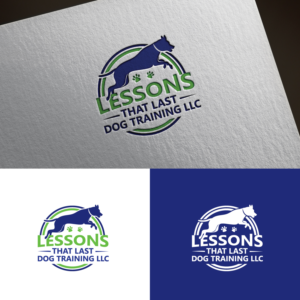 Lessons That Last Dog Training LLC | Logo-Design von sankar999