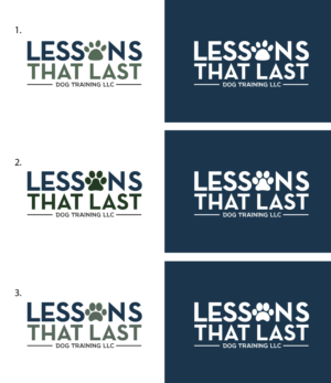 Diseño de Logo por Fk_Design para Lessons That Last Dog Training LLC | Diseño: #24700476
