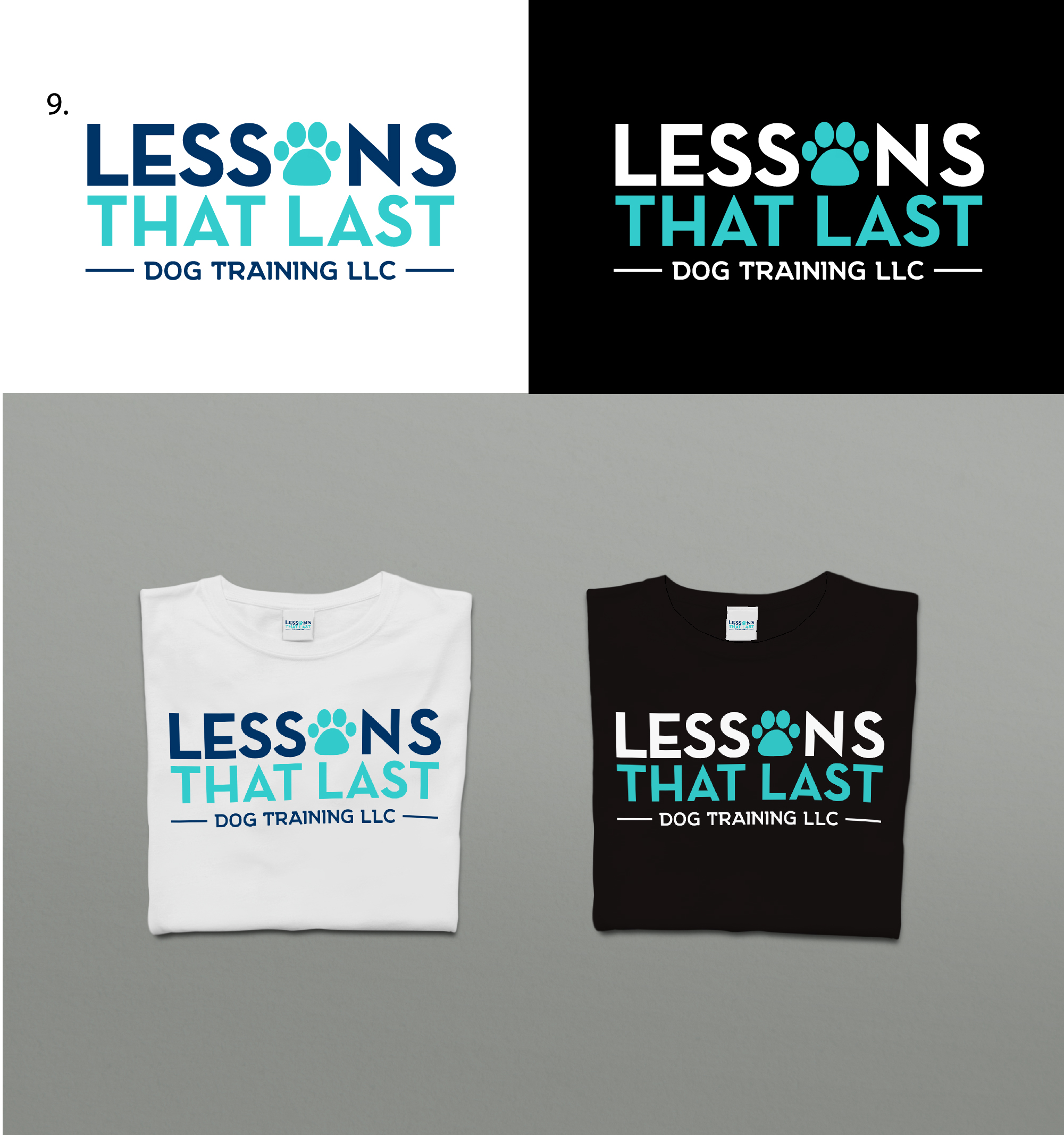 Logo Design by Fk_Design for Lessons That Last Dog Training LLC | Design #24718762
