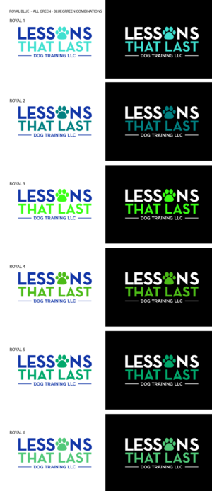 Logo Design by Fk_Design for Lessons That Last Dog Training LLC | Design: #24727574