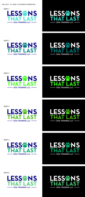 Logo Design by Fk_Design for Lessons That Last Dog Training LLC | Design: #24727575