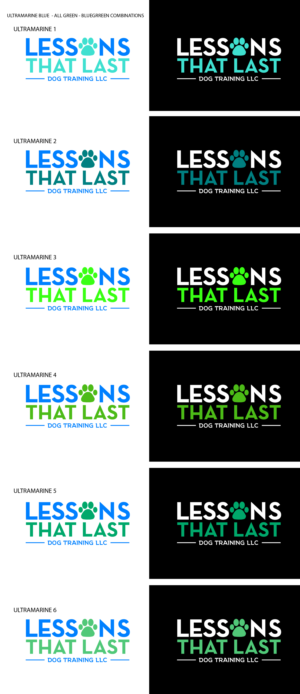 Logo Design by Fk_Design for Lessons That Last Dog Training LLC | Design: #24727576