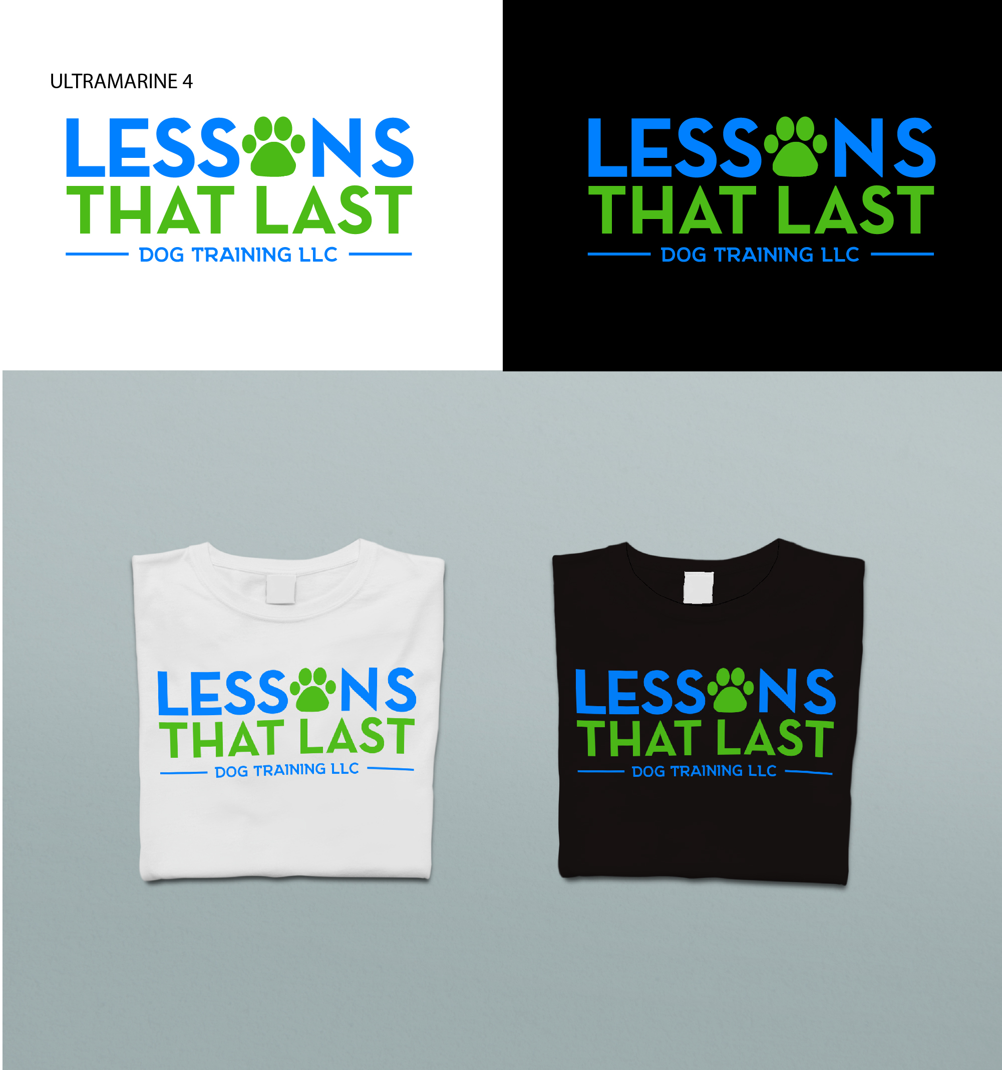 Logo Design by Fk_Design for Lessons That Last Dog Training LLC | Design #24729343