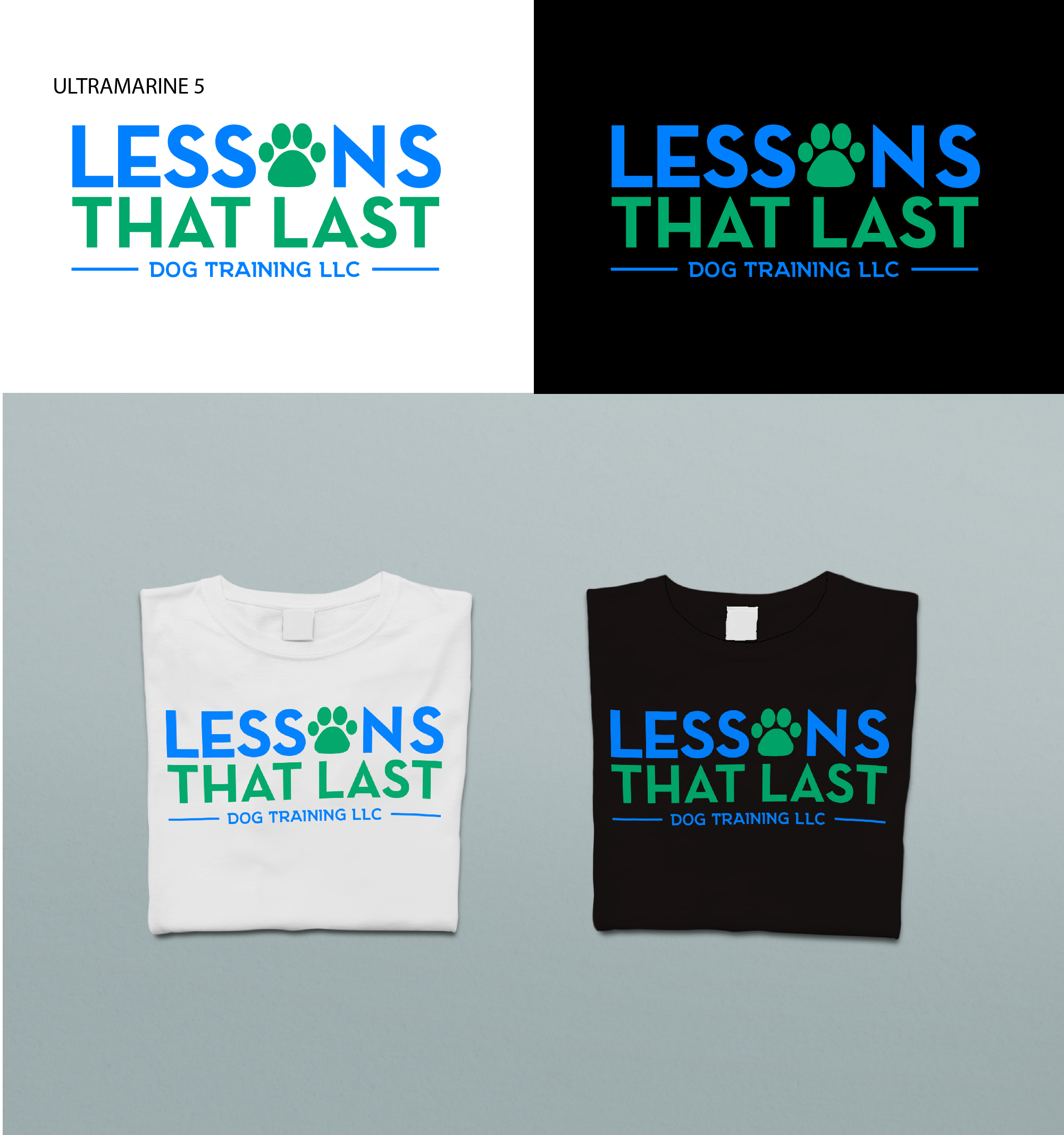 Logo Design by Fk_Design for Lessons That Last Dog Training LLC | Design #24729344