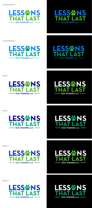 Logo Design by Fk_Design for Lessons That Last Dog Training LLC | Design: #24730501