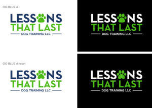 Diseño de Logo por Fk_Design para Lessons That Last Dog Training LLC | Diseño: #24740567