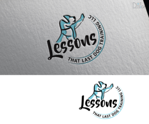 Lessons That Last Dog Training LLC | Logo Design by Dot Design 3
