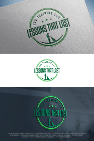 Lessons That Last Dog Training LLC | Logo Design by GoodTimes$$$