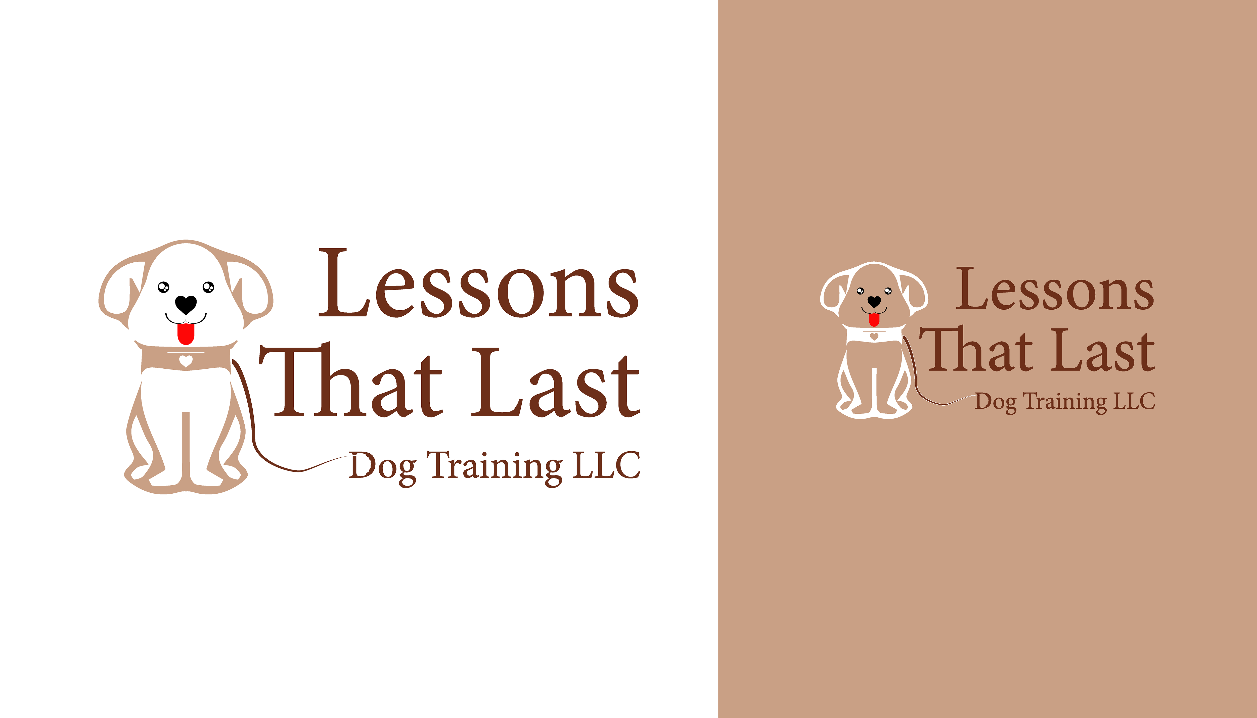 Logo Design by K Hari Prasad for Lessons That Last Dog Training LLC | Design #24692726
