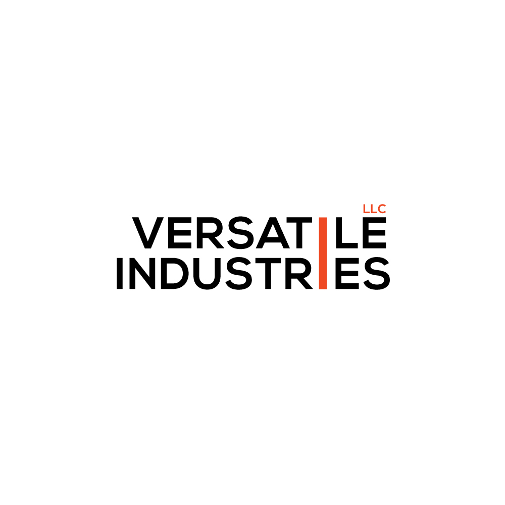 Bold, Upmarket, Manufacturing Logo Design for Versatile Industries, LLC