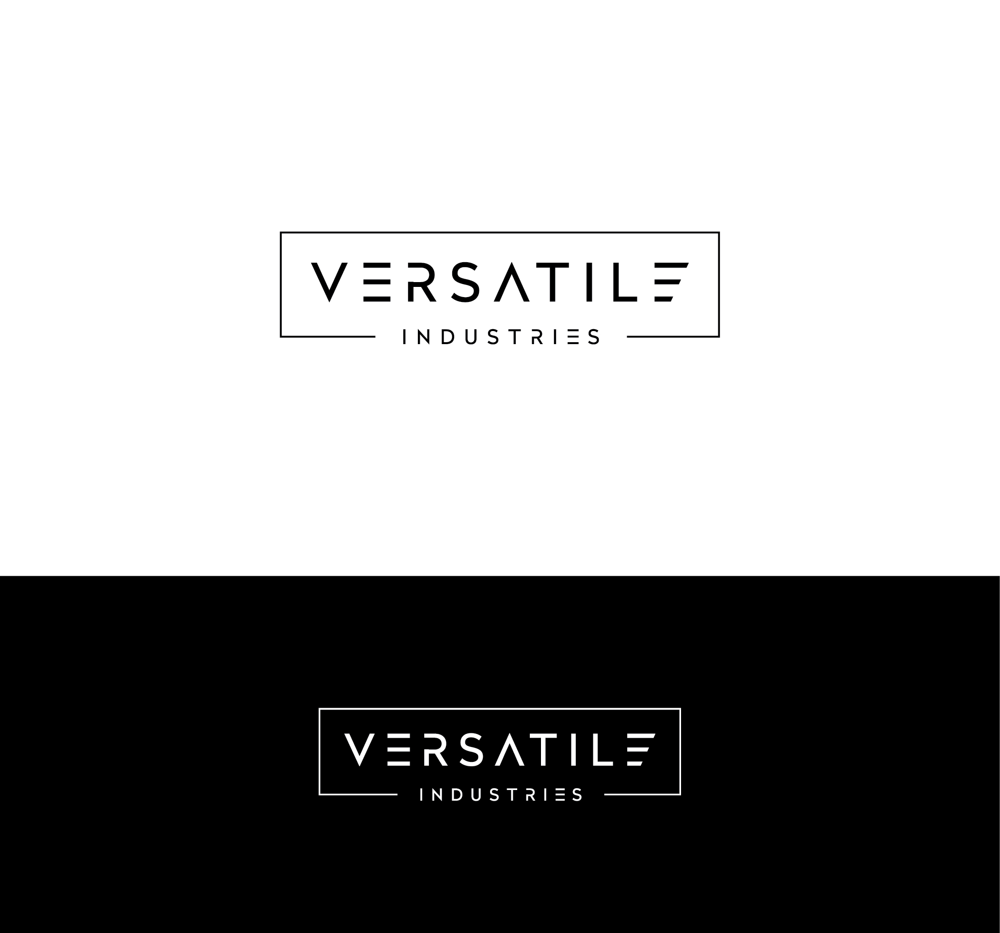 Bold, Upmarket, Manufacturing Logo Design for Versatile Industries, LLC