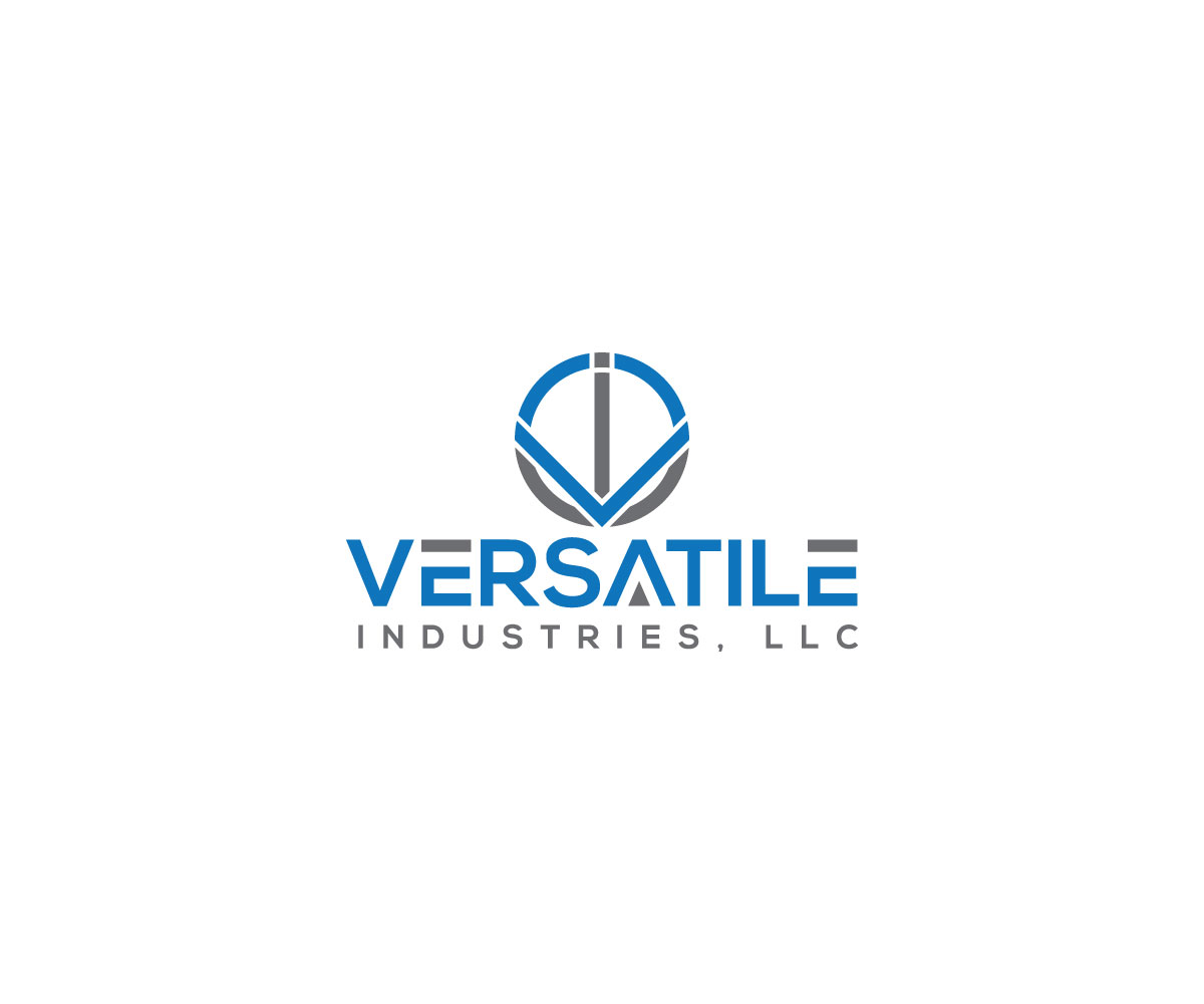 Bold, Upmarket, Manufacturing Logo Design for Versatile Industries, LLC