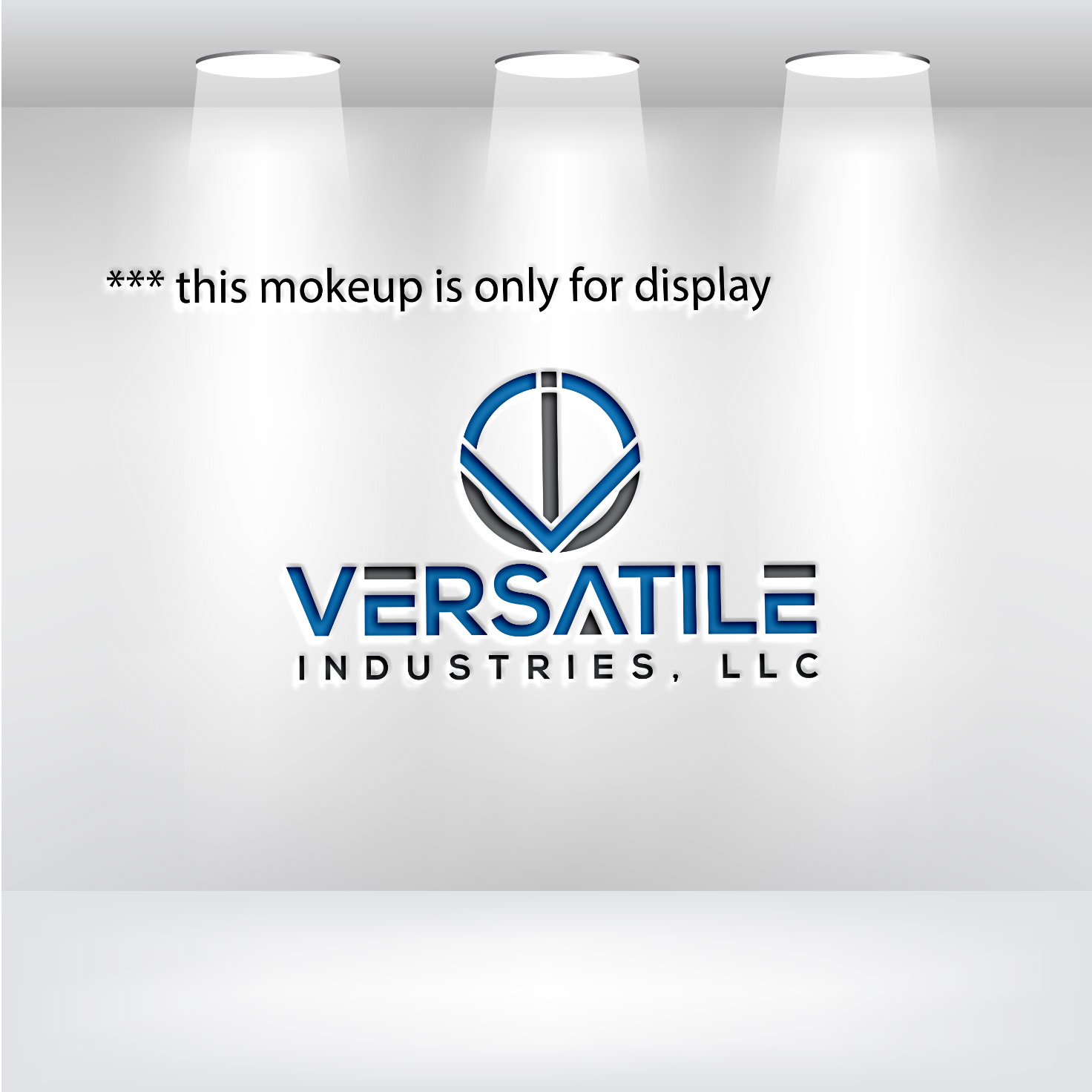 Bold, Upmarket, Manufacturing Logo Design for Versatile Industries, LLC