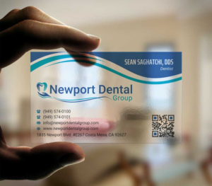 Business Card Design by INDIAN_Ashok for Newport Dental Group | Design: #24696428