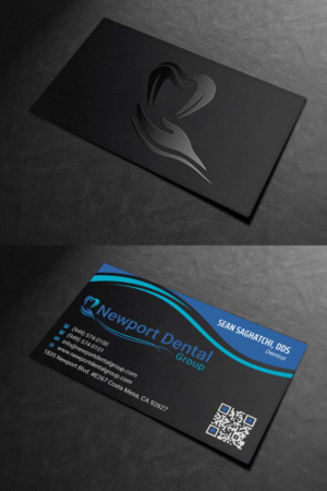 Business Card Design by INDIAN_Ashok for Newport Dental Group | Design: #24696444