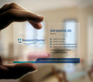 Business Card Design by INDIAN_Ashok for Newport Dental Group | Design: #24696445
