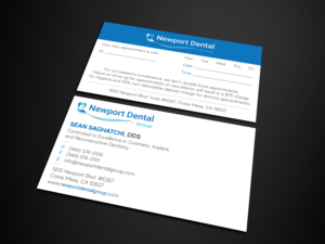 Business Card Design by Verified artistry (Design garden) for Newport Dental Group | Design: #24695417