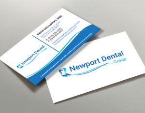 Business Card Design by Omee63 for Newport Dental Group | Design: #24697844