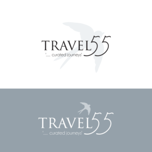 Travel55   (with bi-line of)   '..... curated journeys' | Design de Logo par Samantha Ward Design