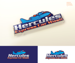 Hercules Express Car Wash | Diseño de Logo por step forward 2