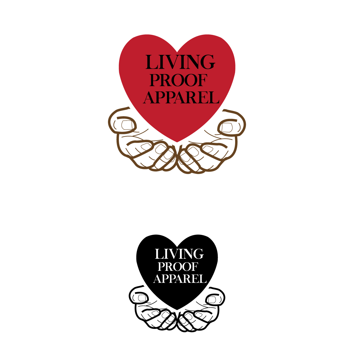 Diseño de Logo por Graphic Bricks para Living proof apparel  | Diseño #24699373