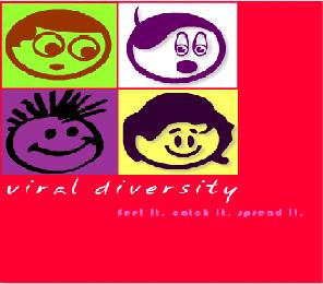 Logo-Design von Swan Aung für viral diversity | Design #63159