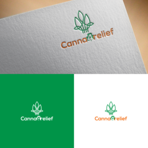 We would like to see what the logo looks like with Canna4relief written under it | Logo Design by ZiangArt_Studio