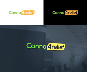 We would like to see what the logo looks like with Canna4relief written under it | Logo Design by GoodTimes$$$