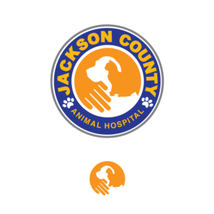 can add Jackson County Animal Hospital or JCAC, but not necessary | Logo Design by Dennis Jackson Design