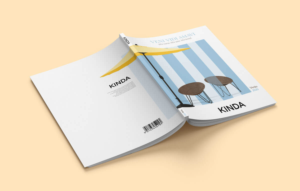 Magazine Design by cherry for KindaHome | Design: #24722933