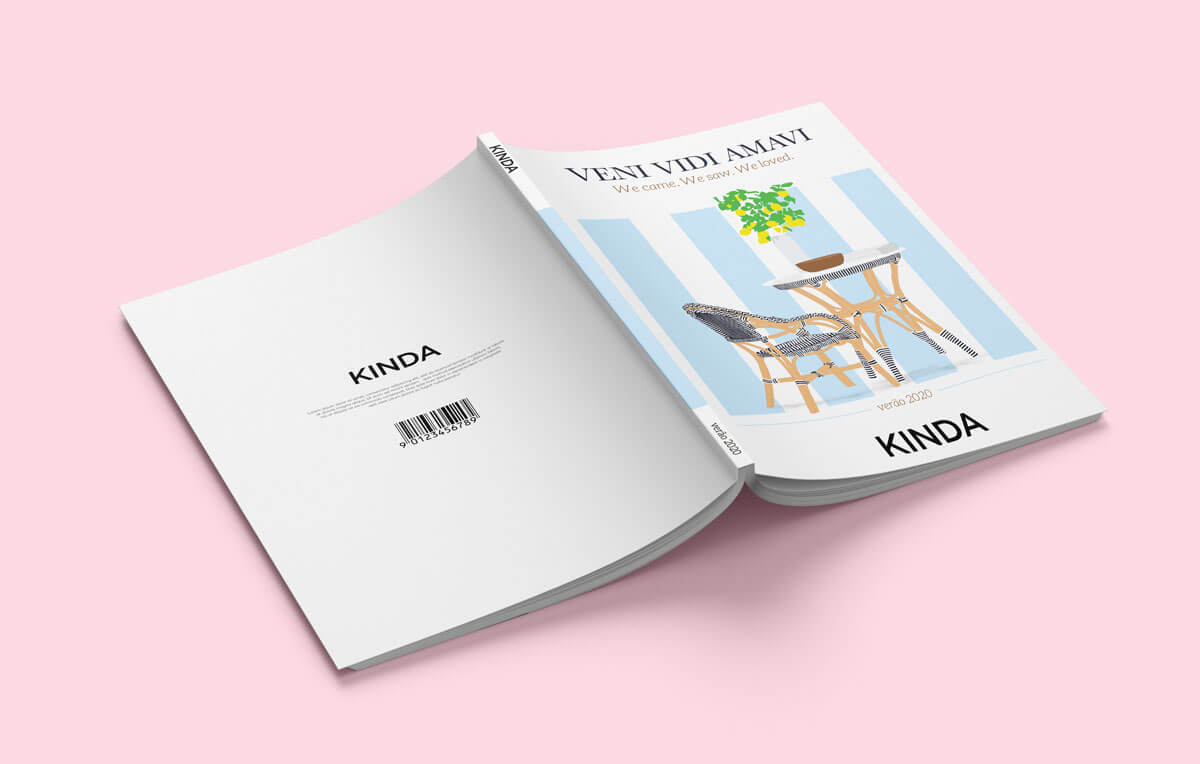 Magazine Design by cherry for KindaHome | Design #24728728