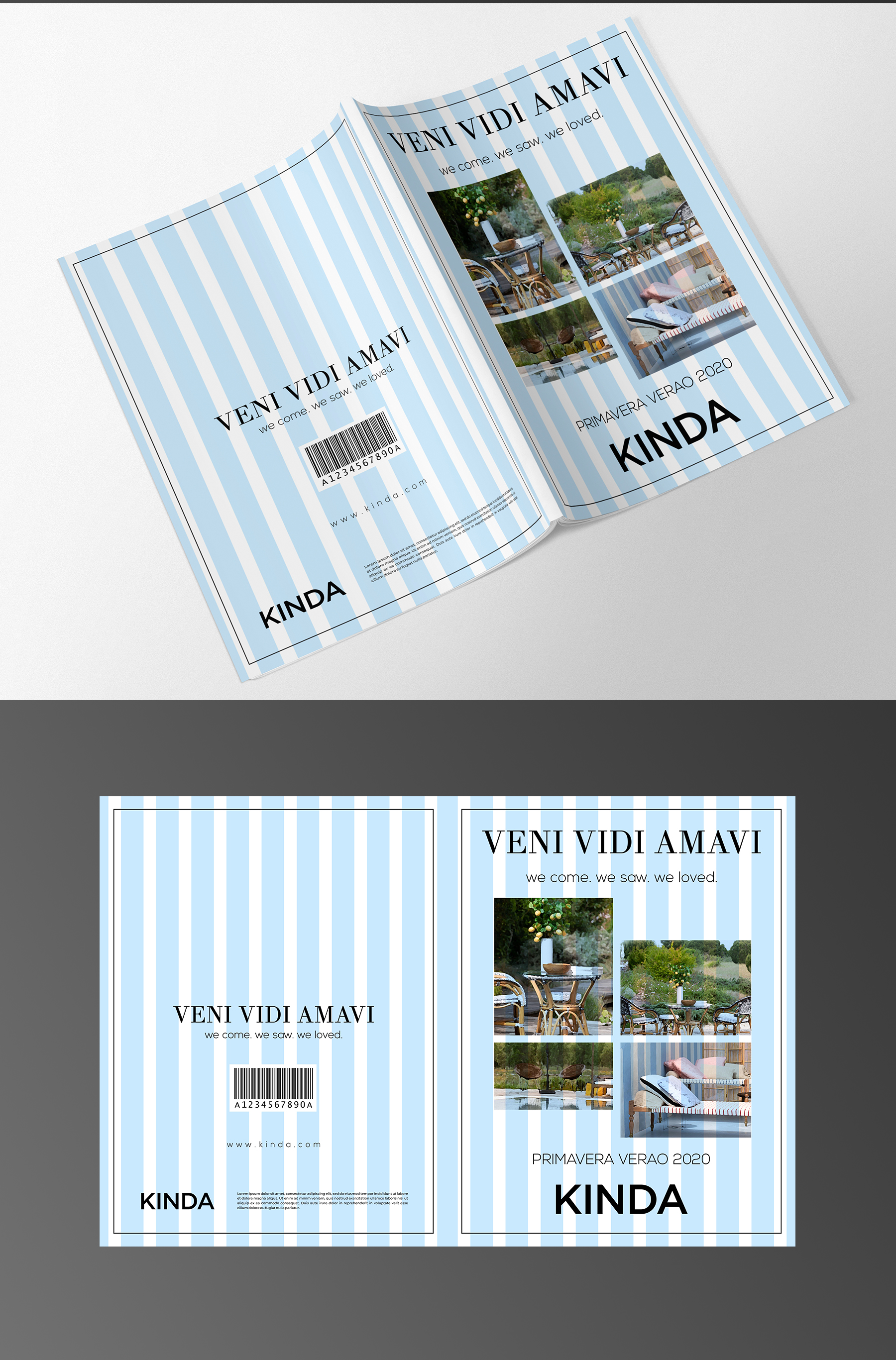 Diseño de Revista por ecorokerz para KindaHome | Diseño #24703168