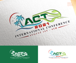 ACT 2021 International Conference | August 1st - 4th | Logo Design by step forward 2