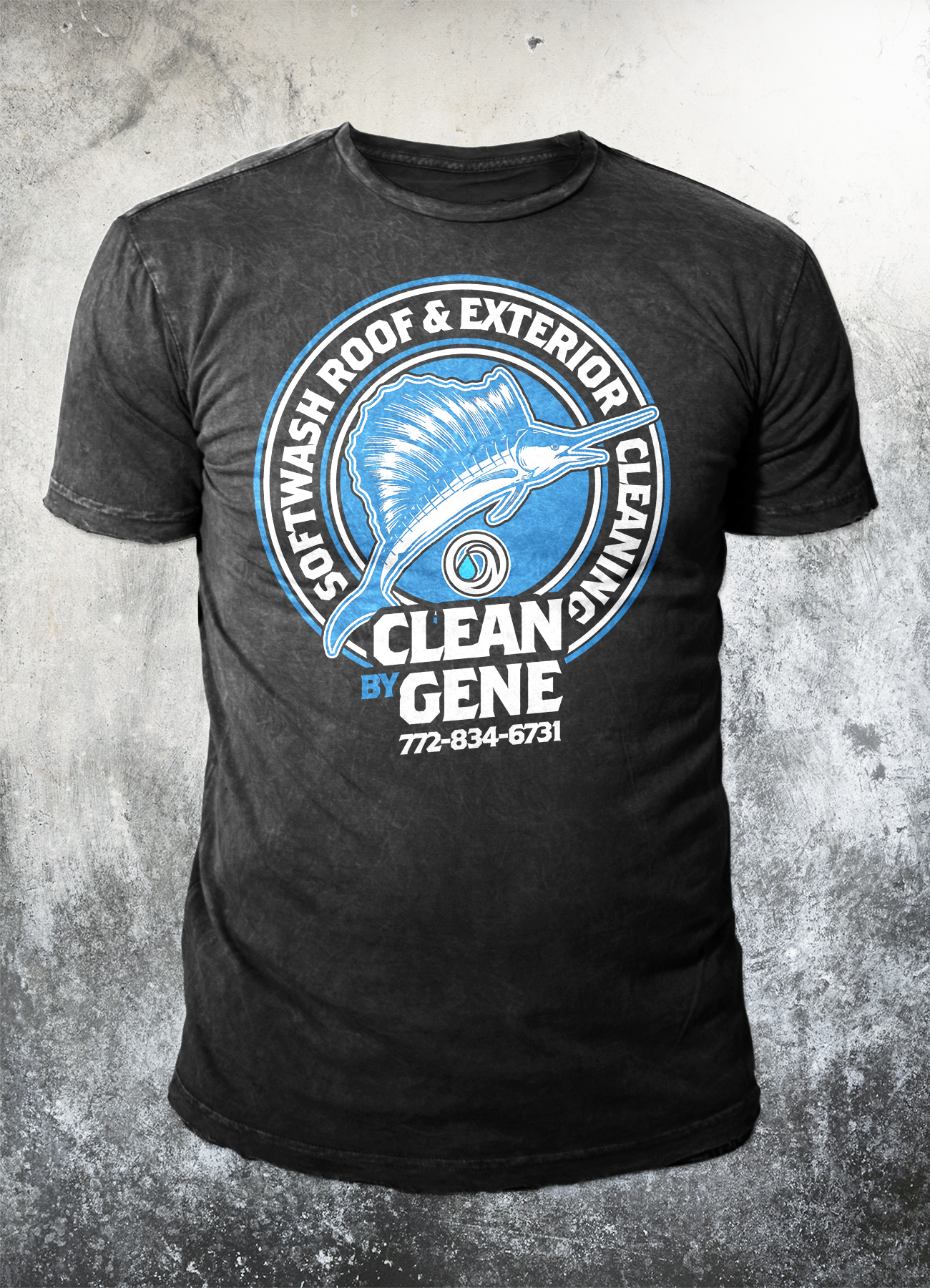 T-shirt Design by badpixelarts for FWIWE, Inc. / Clean by Gene | Design #24711931