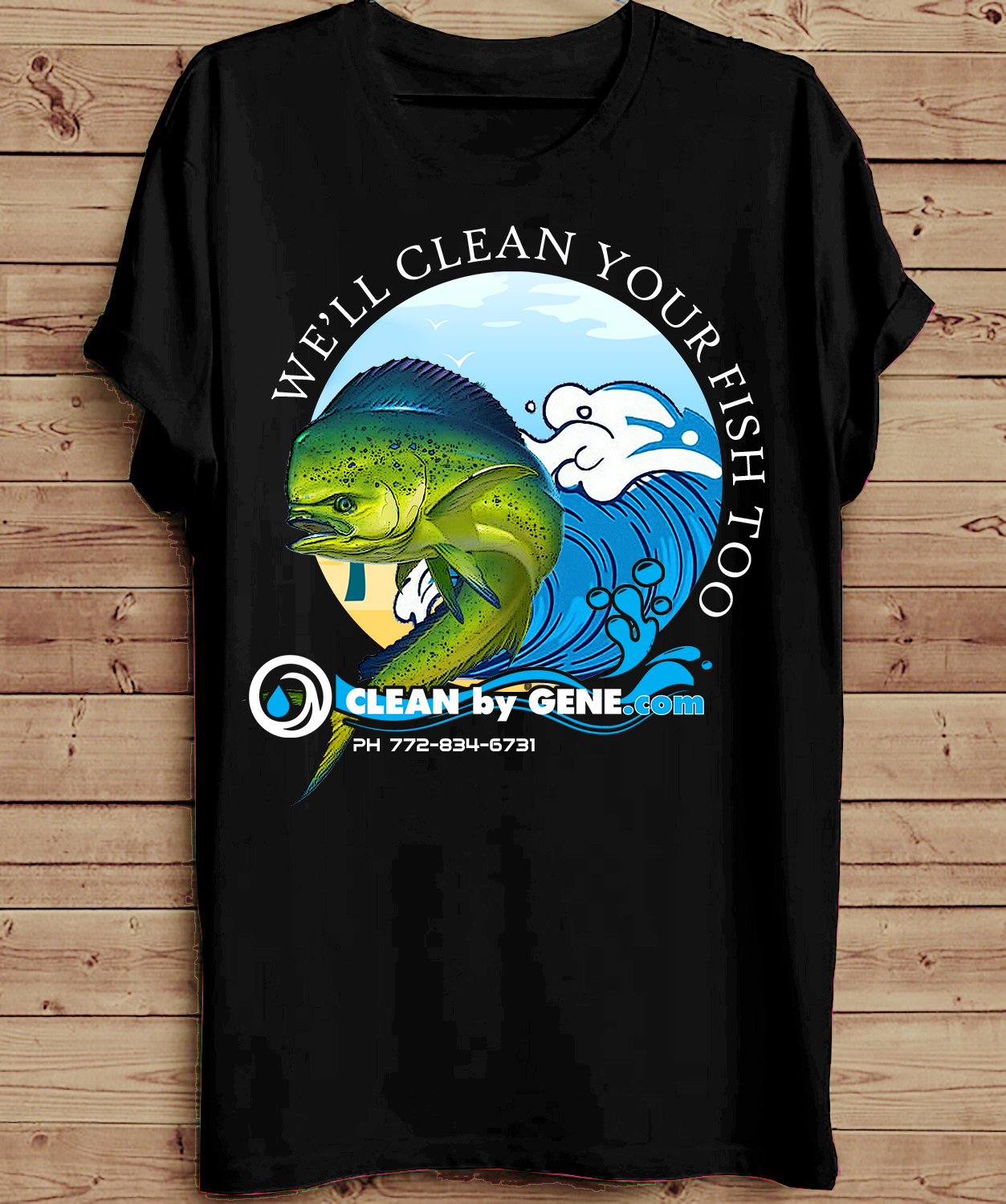 T-shirt Design by creative gravity for FWIWE, Inc. / Clean by Gene | Design #24736458