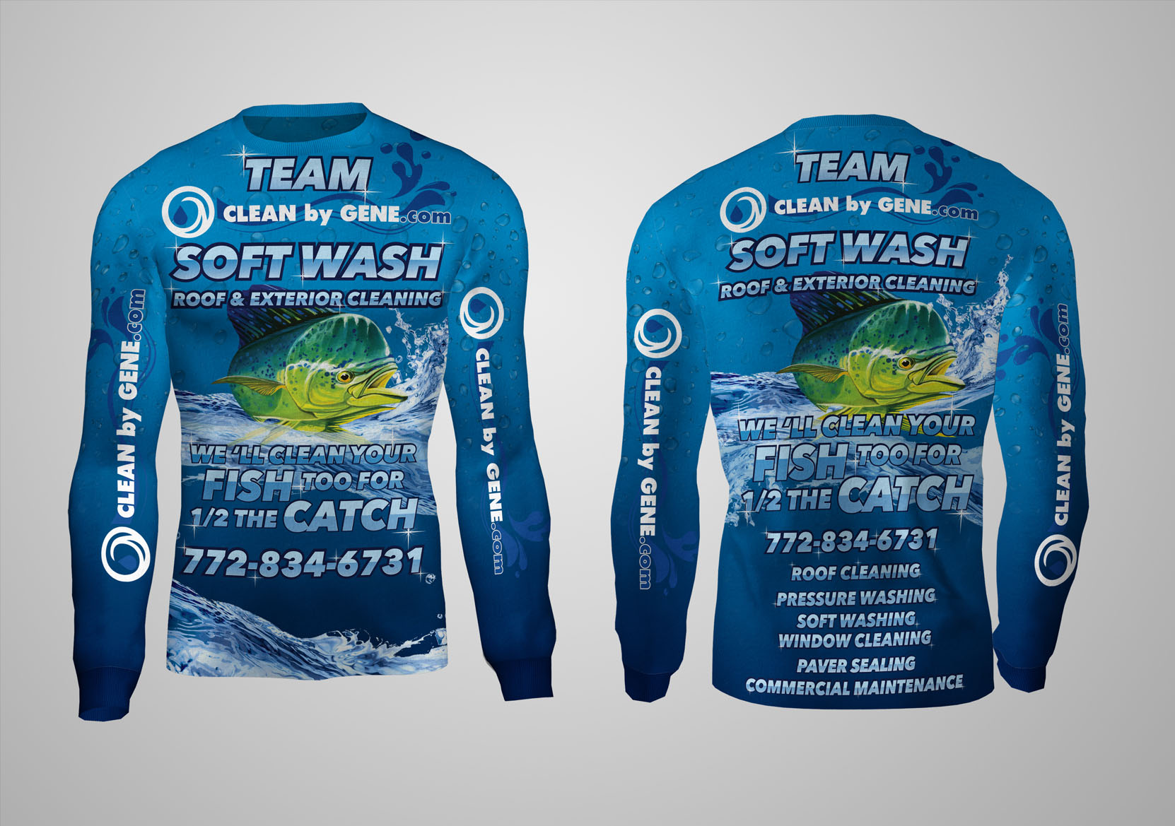 T-shirt Design by Bear Studio for FWIWE, Inc. / Clean by Gene | Design #24713179