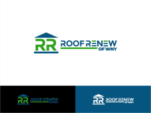 Roof Renew of WNY | Logo Design by Robby SC