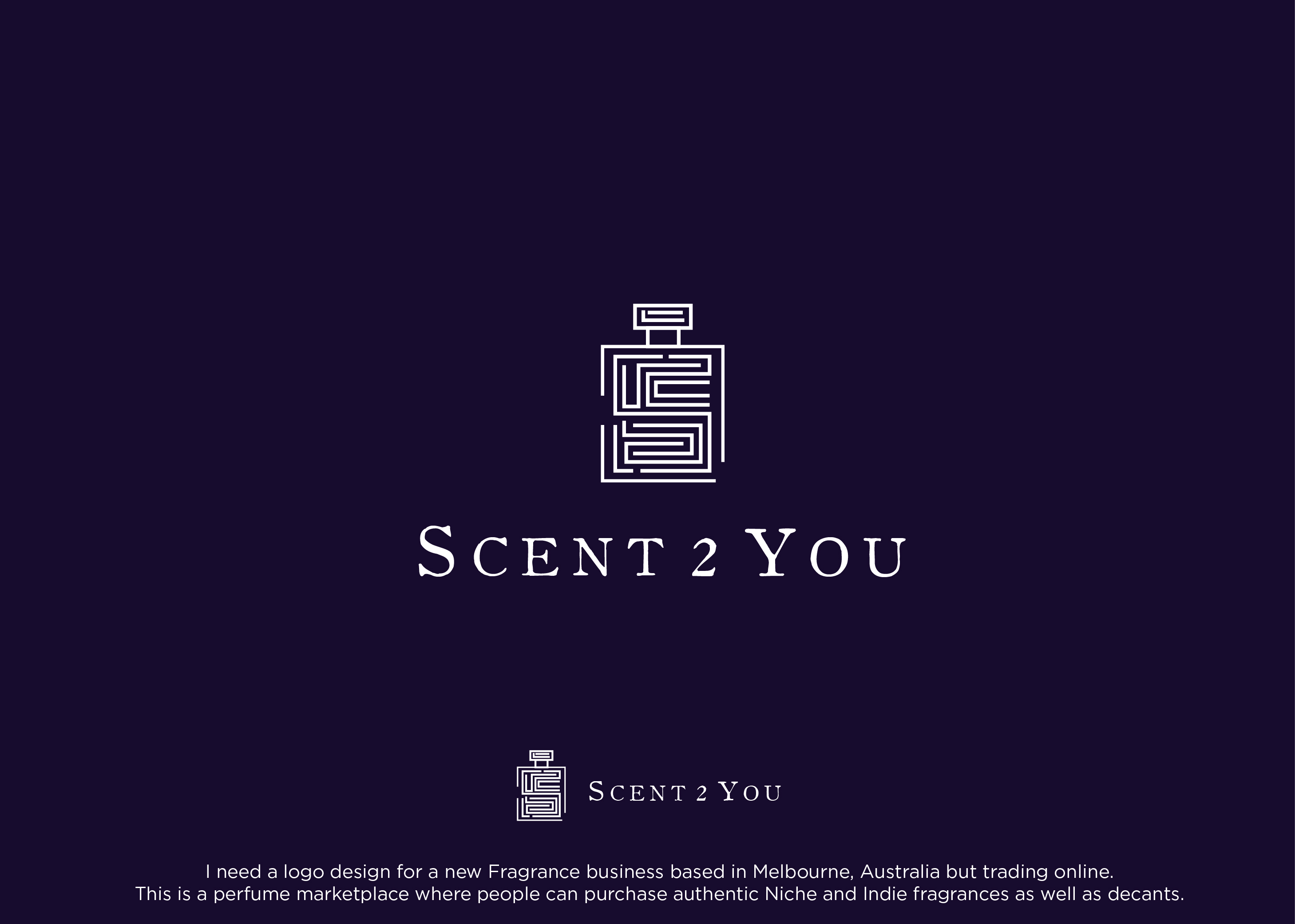 Logo Design by Dz33 for Scent 2 You | Design #24703806