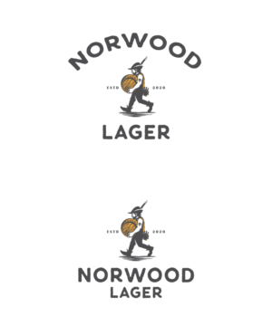 NORWOOD LAGER | Logo Design by ART DEPOT