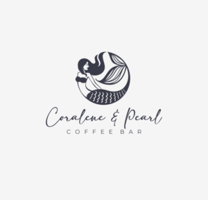 Coralene and Pearl Coffee Bar | Logo-Design von mar'Z