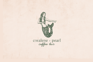 Coralene and Pearl Coffee Bar | Logo Design by mrmrnjr