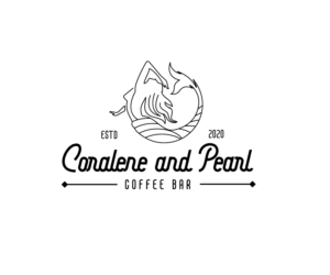 Coralene and Pearl Coffee Bar | Logo Design by Ng V Duc
