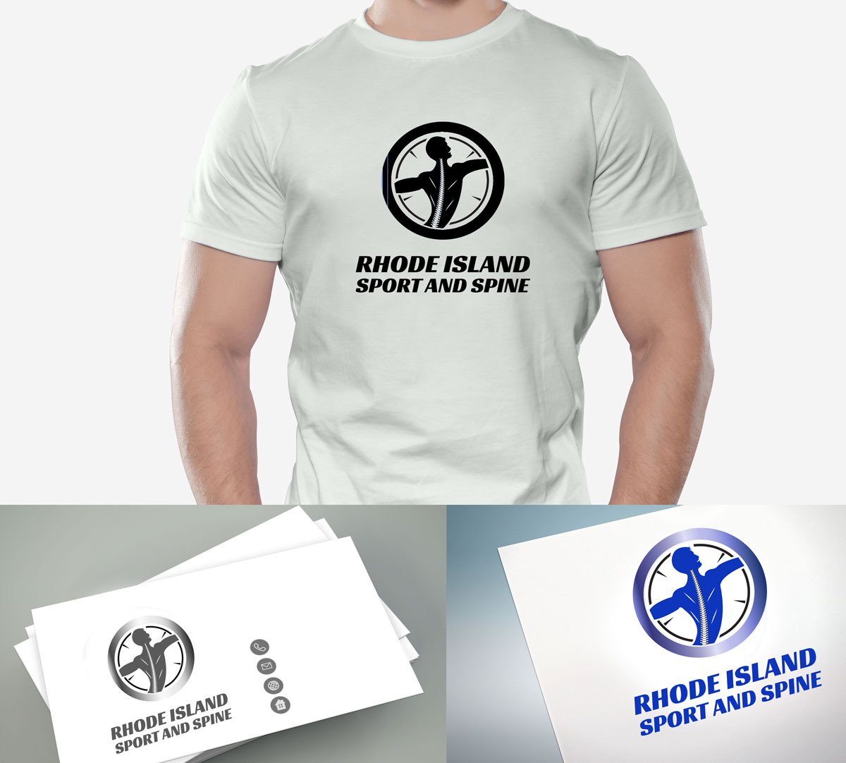 Logo Design by Wonderful design for BRUNELLE Chiropractic  | Design #24710351