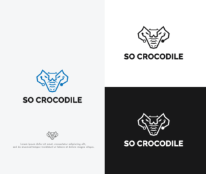 So Crocodile | Logo Design by Ara Studio