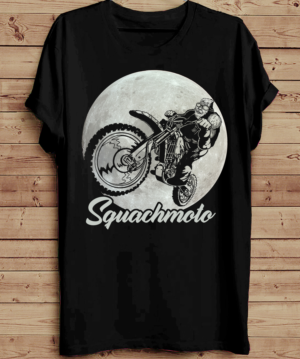Squach dirt bike | Diseño de Camiseta por creative gravity