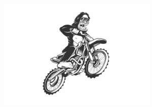 Squach dirt bike | Diseño de Camiseta por Malik 11