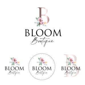 Bloom Boutique | Logo-Design von Samantha Ward Design